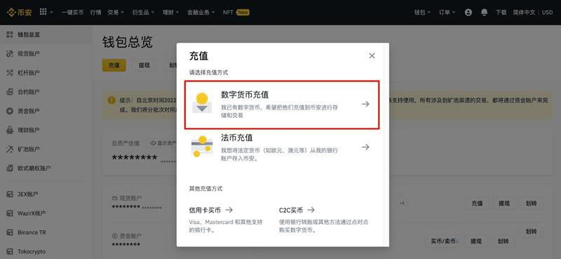 数字货币交易所怎么充usdt(怎么把交易所的数字货币转入钱包)